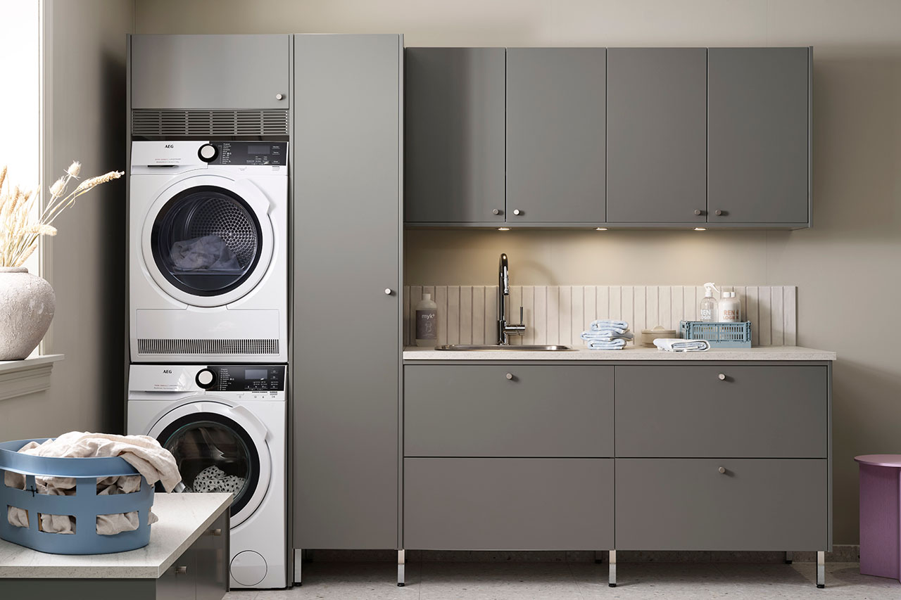 Vedum Maja betonggrå